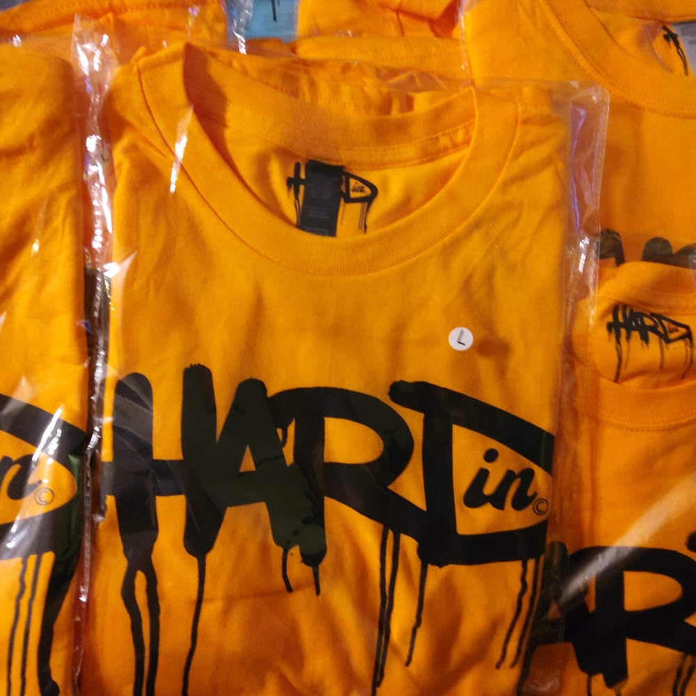 Orange Graphic Tee - Short Sleeve